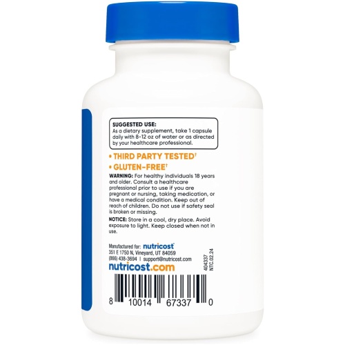 Nutricost Nattokinase 2000FU 120 Count 120 Ser - Image 3