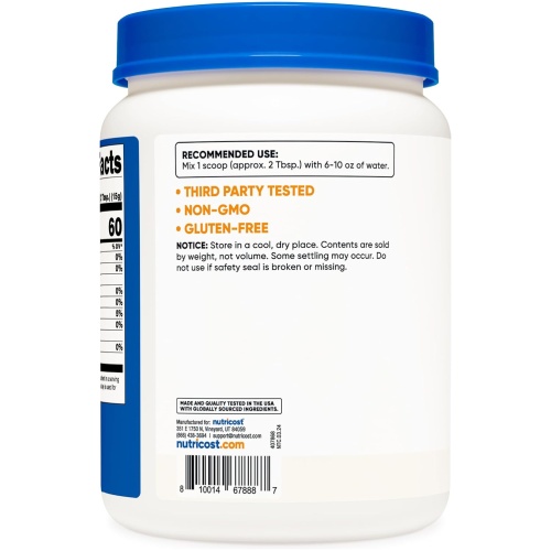 Nutricost Maltodextrin 2lb 60 Ser - Image 3