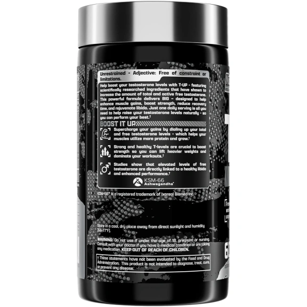 Nutrex T-UP MAX 60 Count 30 Ser - Image 3