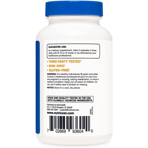 Nutricost Alpha GPC 120 Count 60 Ser - Image 3