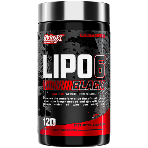 Nutrex LIPO 6 BLACK 120 Count 60 Ser