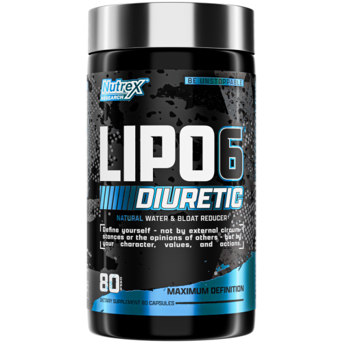 Nutrex LIPO 6 DIURETIC 80 Count 20 Ser