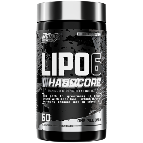 Nutrex Lipo 6 Hardcore 60 Count 60 Ser