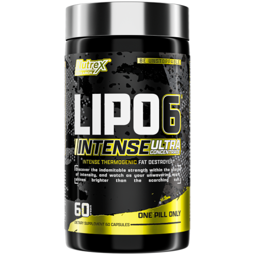 Nutrex LIPO 6 INTENSE ULTRA CONCENTRATE 60 Count 60 Ser