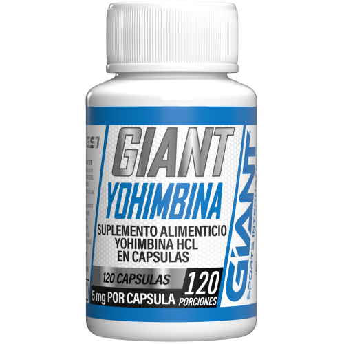 Giant Sports International Performance Yohimbine - 5 mg por Servicio - 120 Count - 120 Ser