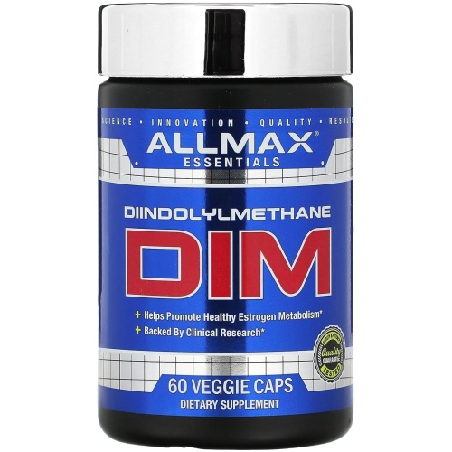 ALLMAX Nutrition | D.I.M. Diindolilmetano | 100mg 60 Count 30 Ser