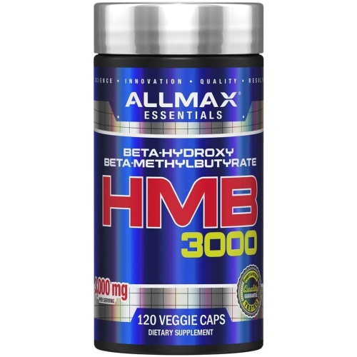 ALLMAX Nutrition HMB 3000 - NON GMO Gluten Free - 120 Count - 30 Ser