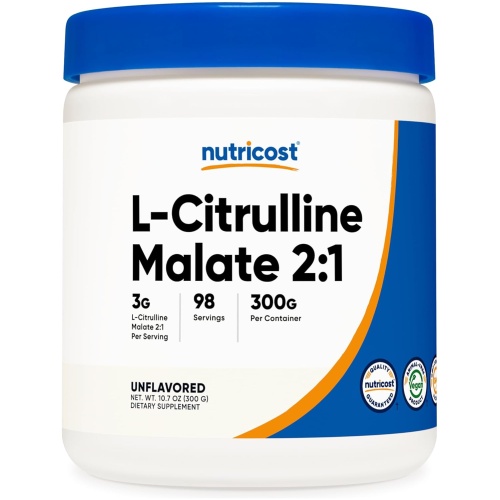 Nutricost L-Citruline Malate 300g 98 Ser