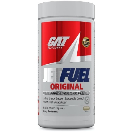 GAT Sport JetFuel Original - Weight Loss Supplement - 144 Count 48 Ser