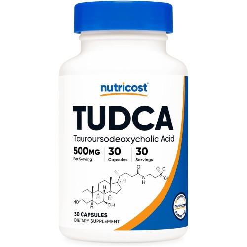 Nutricost TUDCA 500mg 30 Count 30 Ser