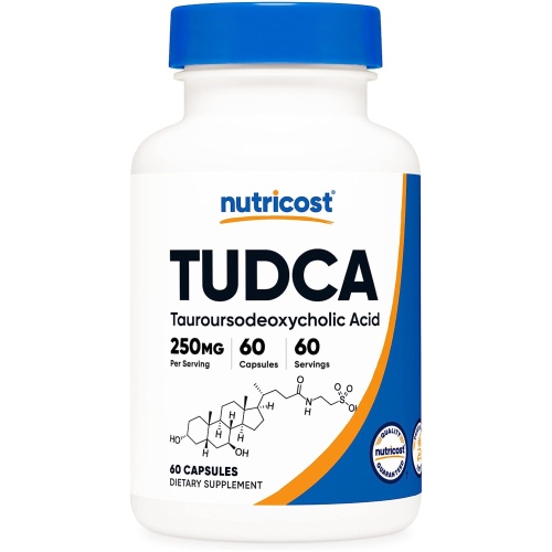 Nutricost TUDCA 250mg 60 Count 60 Ser