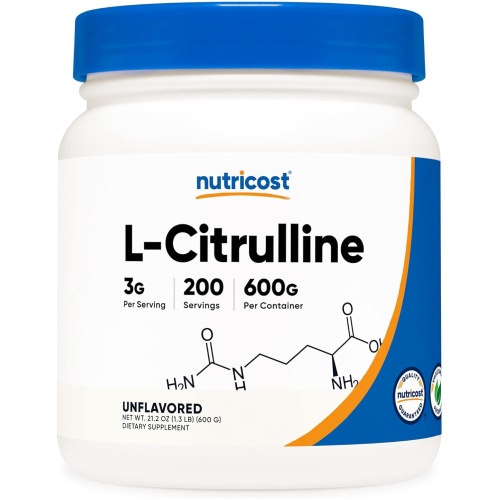 Nutricost L-Citruline 600g 200 Ser