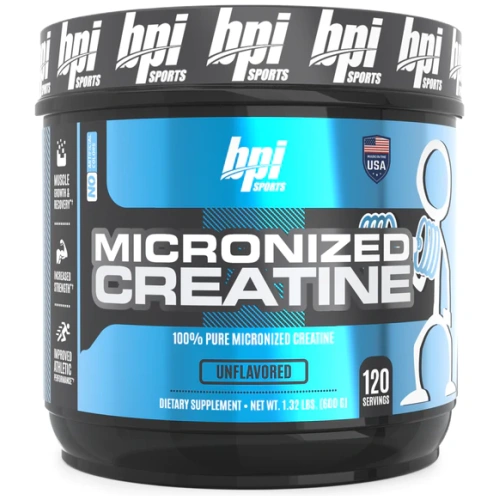 BPI Sports Micronized Creatine 600g 120 Ser