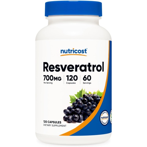 Nutricost Resveratrol 120 Count 60 Ser