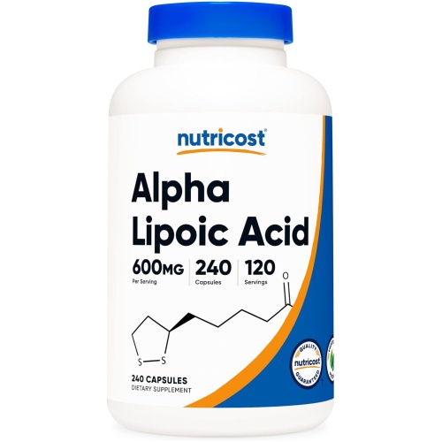 Nutricost Alpha Lipoid Acid 240 Count 120 Ser