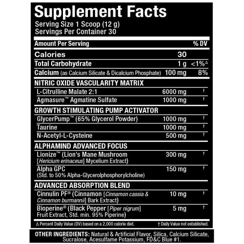 ALLMAX Nutrition Impact Pump Unflavored - Stim-Free Pre-Workout Formula - Boosts Pumps & Mind-Muscle Connection - with Citrulline Malate & Lion’s Mane - 330g - 30 Ser - Image 2