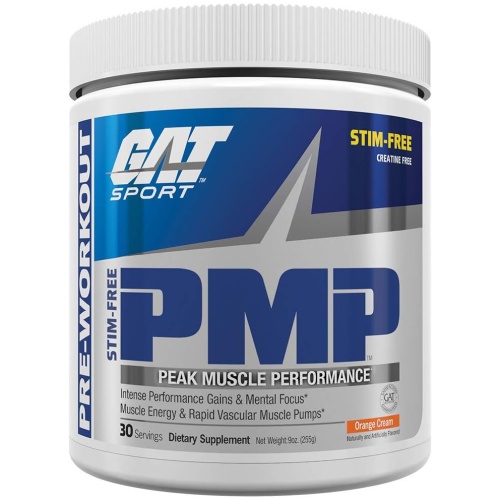 GAT SPORT PMP (Peak Muscle Performance) - Pre-Workout - 255g - 30 Ser