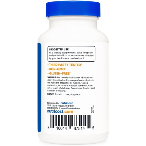 Nutricost 5-HTP 200mg 120 Count 120 Ser - Image 3