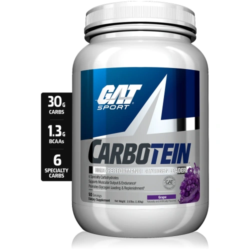 GAT SPORT Carbotein High-Performance Glycogen Loader - 3.97LB - 50 Ser