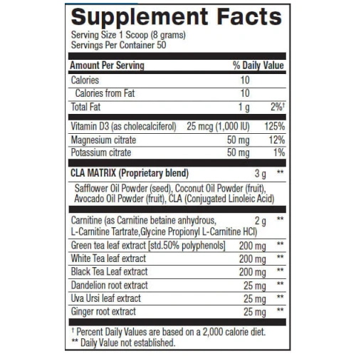 BPI Sports Shredded CLA + Carnitine 50 Ser - Image 2