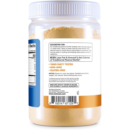 Nutricost Pantry Peanut Butter Powder 358g 22 Ser - Image 3