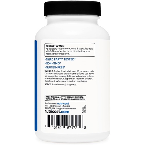 Nutricost MyHMB 120 Count 40 Ser - Image 3