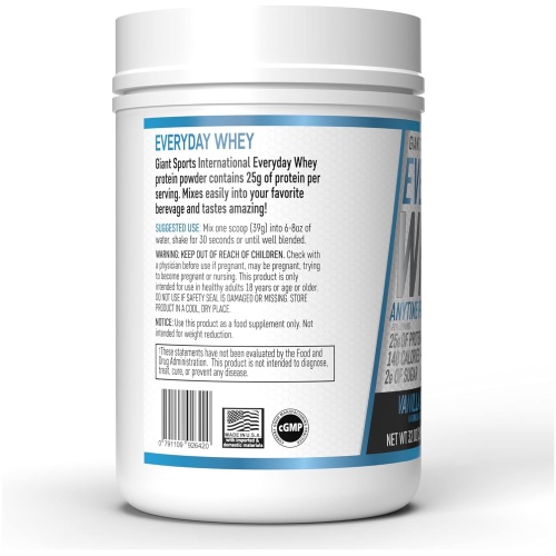 Giant Sports Everyday Whey 2lb 23 Ser - Image 3