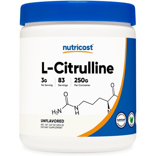 Nutricost L-Citruline 250g 83 Ser