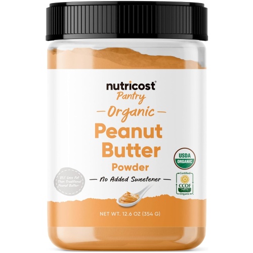 Nutricost Pantry Organic Peanut Powder 354g 30 Ser