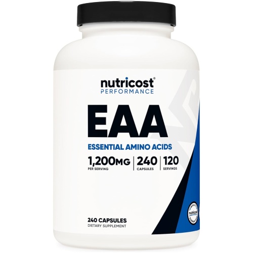 Nutricost EAA Capsules 240 Count 120 Ser