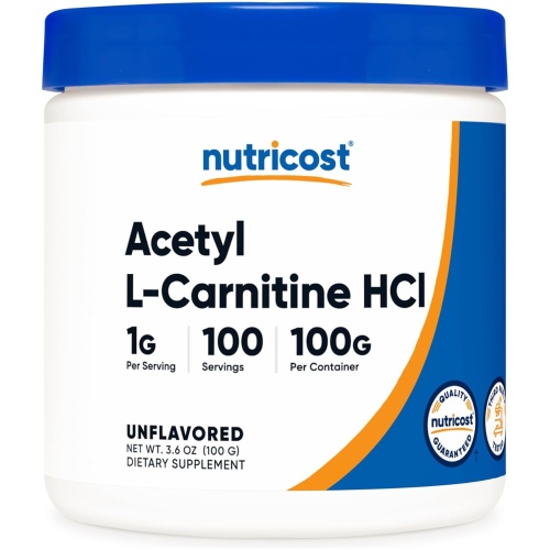 Nutricost Acetyl L-Carnitine 100g 100 Ser