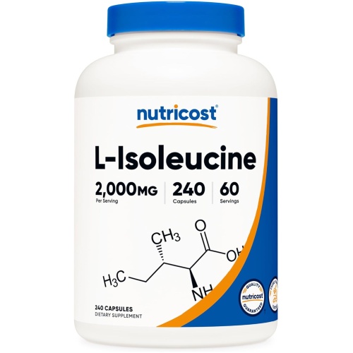 Nutricost L-Isoleucine 240 Count 60 Ser