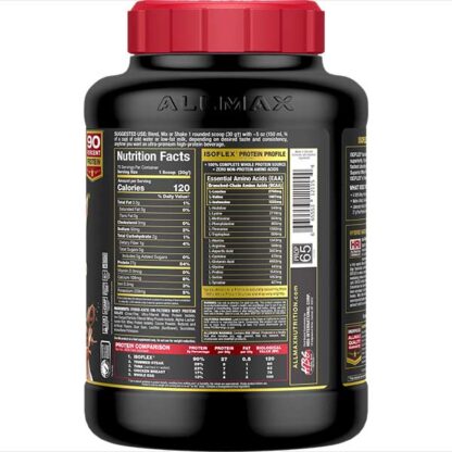 ALLMAX Nutrition ISOFLEX 5LB 75 Ser Chocolate - Image 2