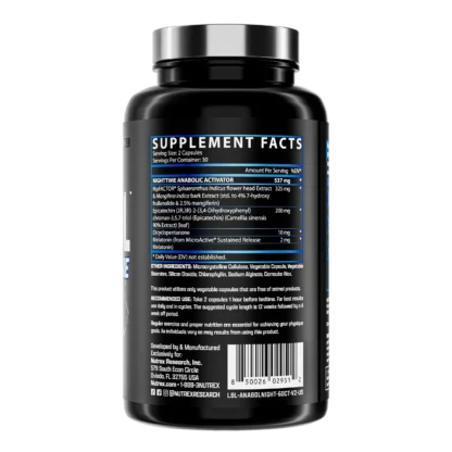 Nutrex Research ANABOL NIGHTTIME 60 COUNT 30 SER - Image 2