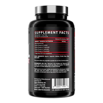 Nutrex Research ANABOL HARDCORE 60 COUNT 60 SER - Image 2