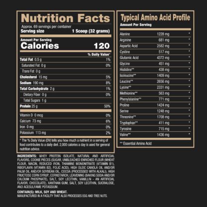BPI Sports ISO-HD 5LB 69 Ser Cookie Butter - Image 2