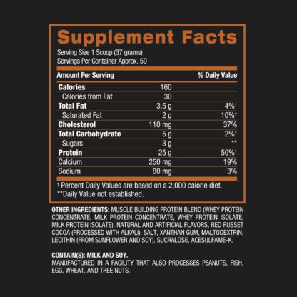 BPI Sports Whey-HD 4LB 50 Ser Chocolate Cookie - Image 2