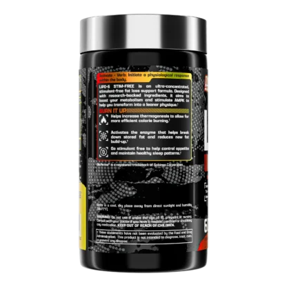 Nutrex Research LIPO 6 STIM FREE 60 Count 60 Ser - Image 3