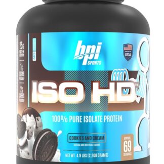 BPI Sports ISO-HD 5LB 69 Ser Cookies & Cream