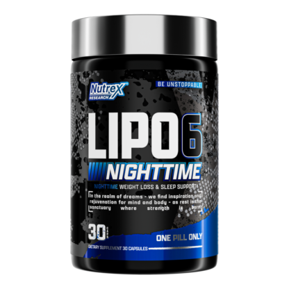 Nutrex Research LIPO 6 NIGHTTIME 30 Count 30 Ser