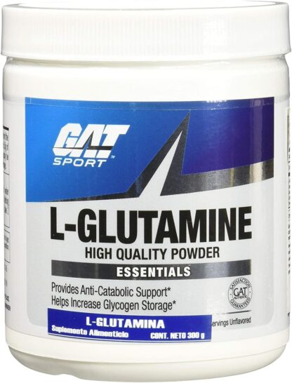GAT SPORT L-Glutamine - 300g - 60 Ser - Sin Sabor