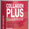 Giant Sports Péptidos de Colágeno | Plus Beta Glucano (WELLMUNE®) | Fuentes Bovinas Alimentadas con Pasto y Criadas en Pastos | Sabor Ponche de Frutas | 450g | 30 Ser