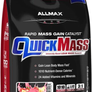 ALLMAX Nutrition QUICKMASS - Strawberry Banana 10LB 70 Ser