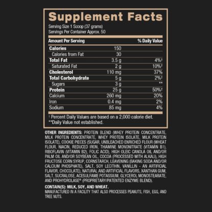 BPI Sports Whey-HD 4LB 50 Ser Cookies & Cream - Image 2