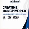 Nutricost Micronized Creatine Monohydrate 500g 100 Ser