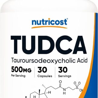 Nutricost TUDCA 500mg 30 Count 30 Ser