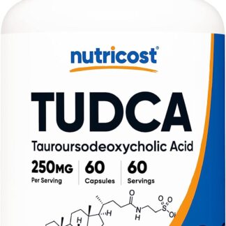 Nutricost TUDCA 250mg 60 Count 60 Ser