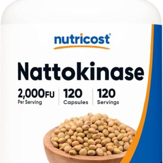 Nutricost Nattokinase 2000FU 120 Count 120 Ser