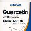 Nutricost Quercetin with Bromelain 880 mg 120 Count 60 Ser