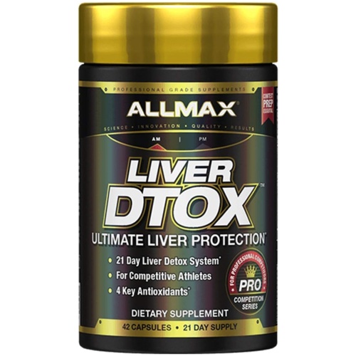 Allmax Liver Detox 42 Count 21 Ser